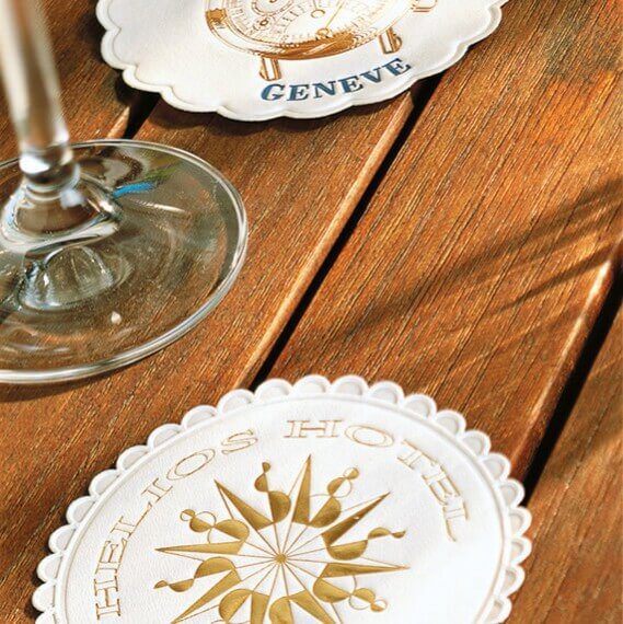 Custom Coasters Bulk Personalized Paper Coasters