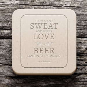 clever coaster designs - beer quotes
